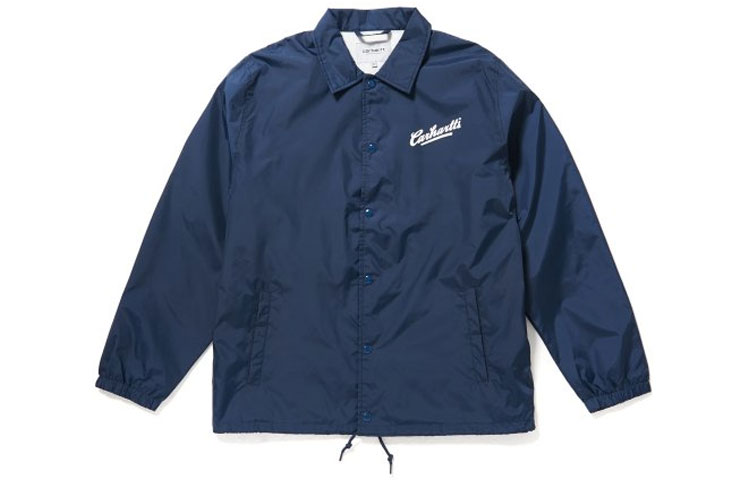 Carhartt WIP Blue Long-Sleeve Collared Jacket I023069