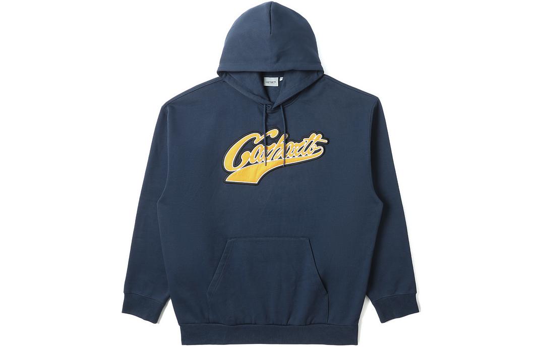 Carhartt WIP Blue Pullover Sweatshirt with Letter Print CHXSWA222050J-BLX