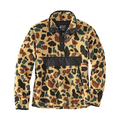 Carhartt WIP Camo Fleece Pullover Sweatshirt - Camouflage 104991-A07
