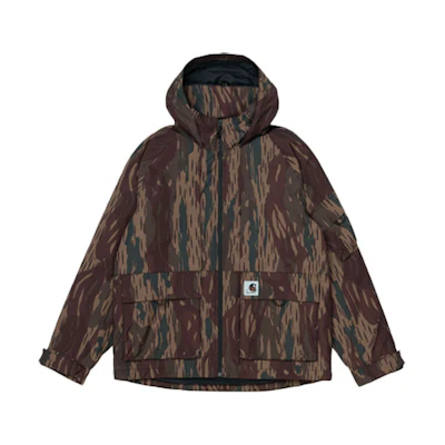 Carhartt WIP Camo Hooded Jacket with Large Pockets I028169-0FQ-XX