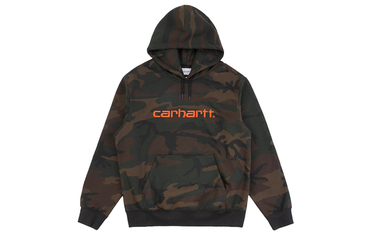 Carhartt WIP Camo Hoodie Green Camouflage CHXSWI27093CD