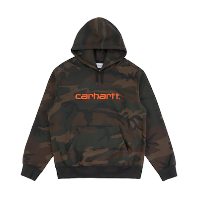 Carhartt WIP Camo Hoodie Green Camouflage CHXSWI27093CD