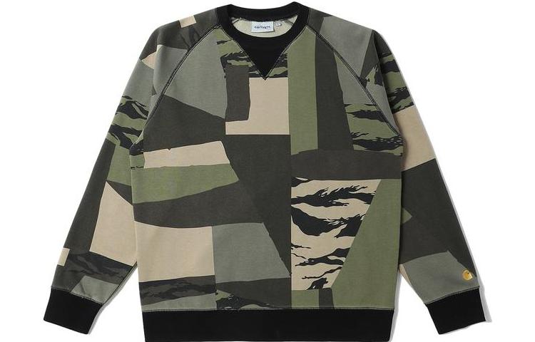 Carhartt WIP Camouflage Crewneck Sweatshirt Multicolor CHXSWI026383D-MLX