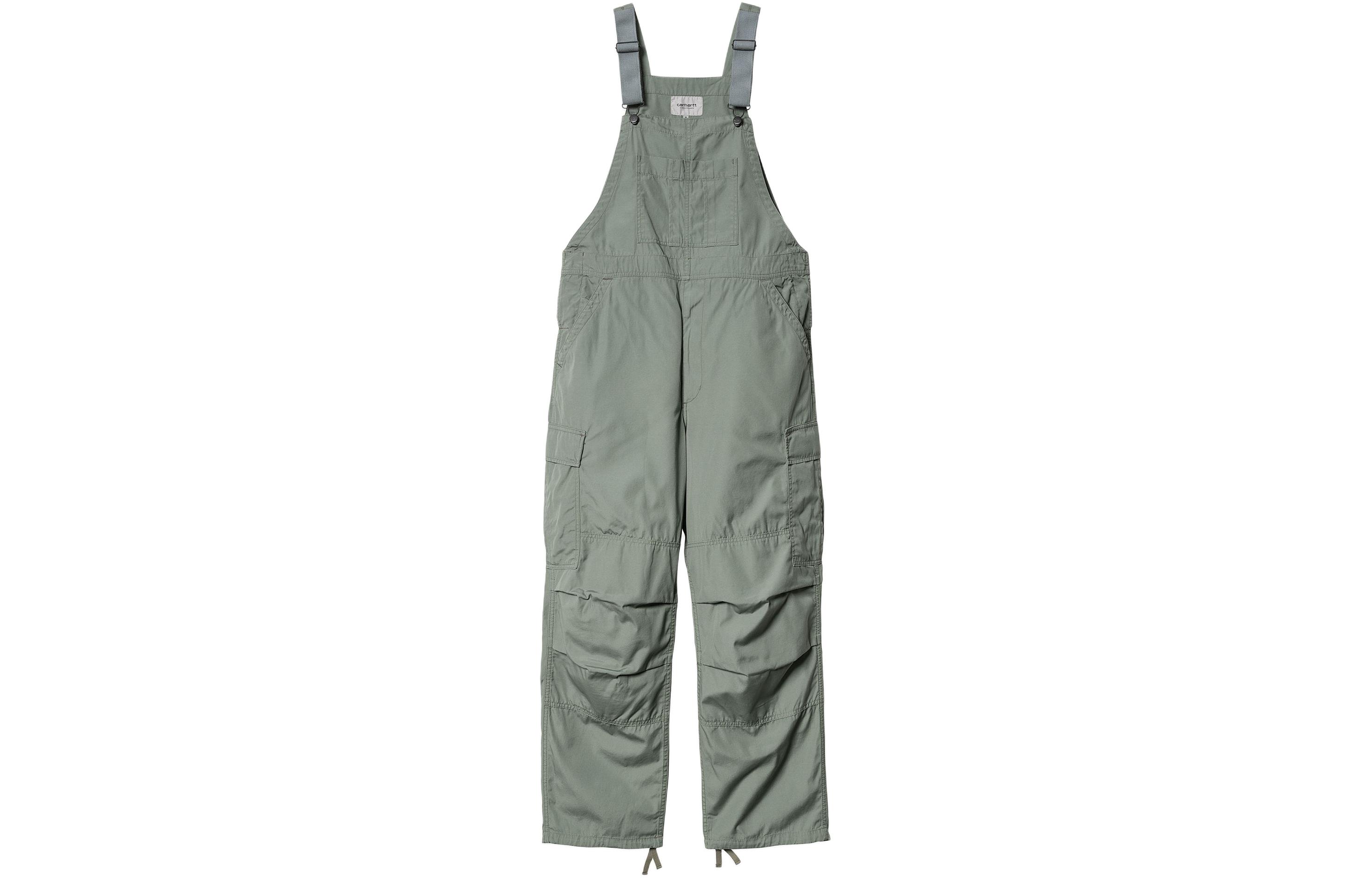Order Carhartt WIP Cargo Bib Overall Loose Fit Overalls Unisex Light Green I033115-1YF-02