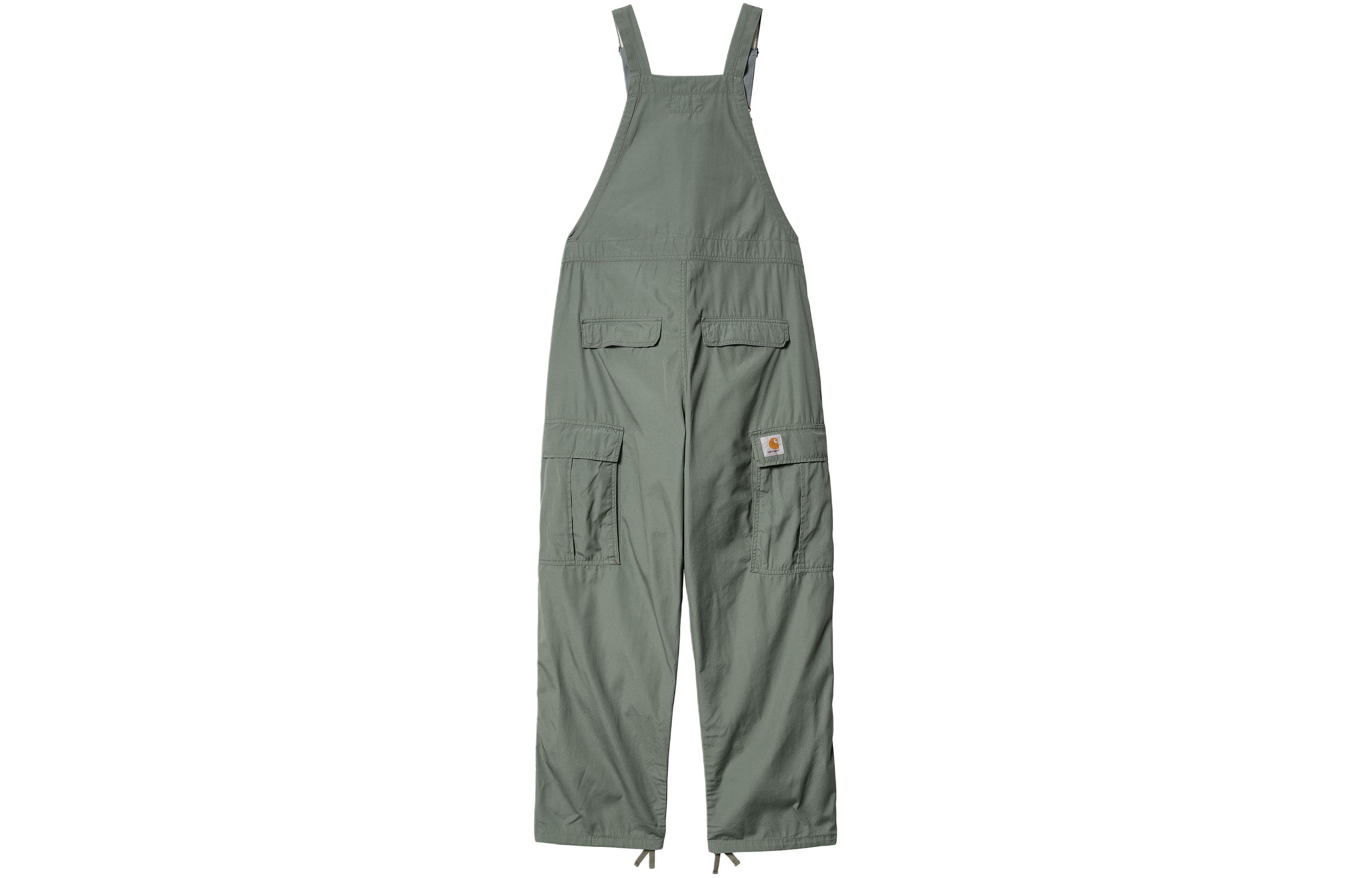 Lookbook Carhartt WIP Cargo Bib Overall Loose Fit Overalls Unisex Light Green I033115-1YF-02