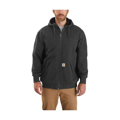 Carhartt WIP Carhartt Loose Fit Badge Graphic Zip Hoodie Midweight Long Sleeve 104078
