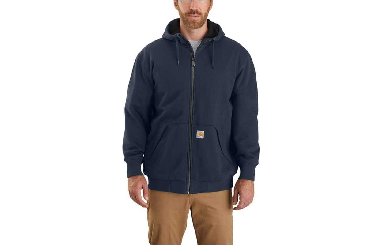 Carhartt WIP Carhartt Loose Fit Badge Graphic Zip Hoodie Midweight Long Sleeve 104078 圖 2