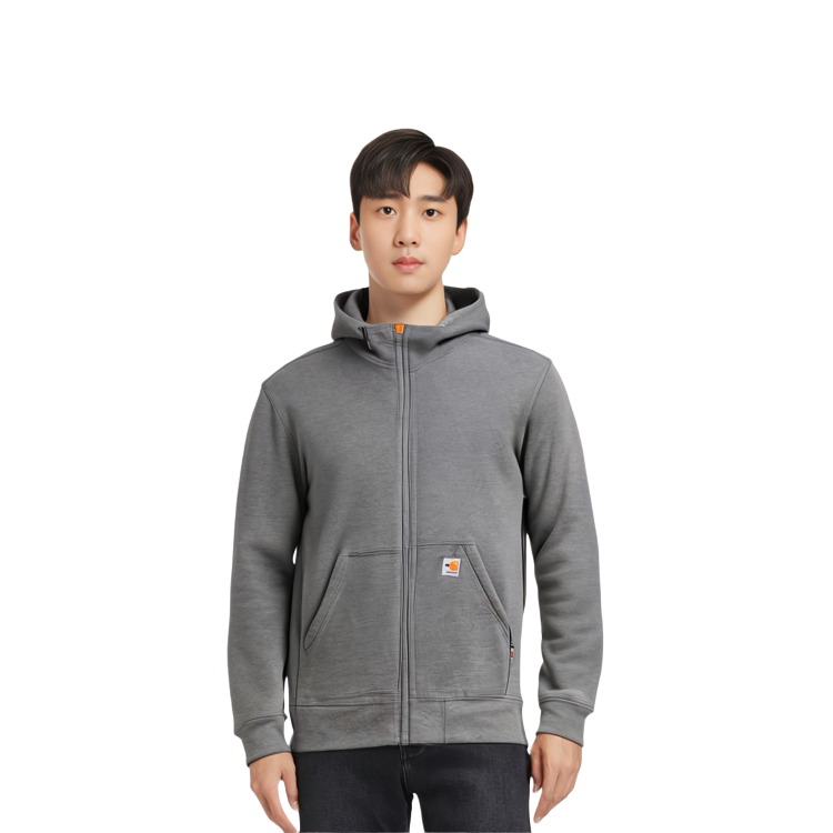 Carhartt WIP Carhartt Loose Fit Midweight Hooded Sweatshirt Badge Design Pullover - Hoodie 104982 圖 4