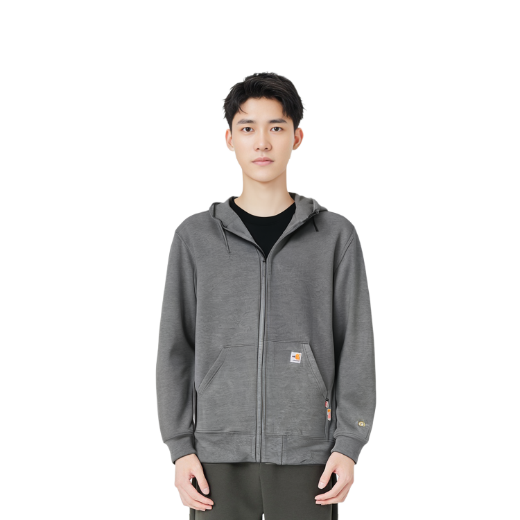 Carhartt WIP Carhartt Loose Fit Midweight Hooded Sweatshirt Badge Design Pullover - Hoodie 104982 圖 6
