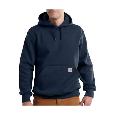 Carhartt WIP Carhartt Rain Defender Heavyweight Loose Fit Pullover Hoodie Solid Color 100615
