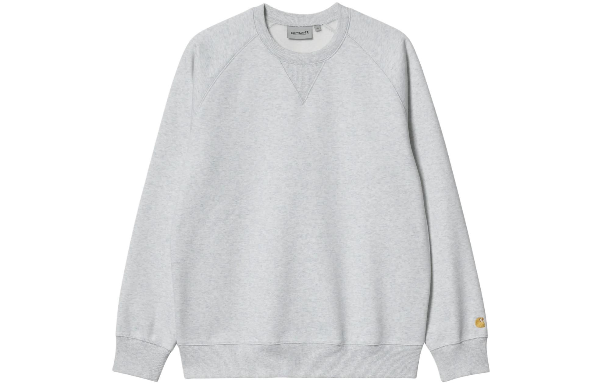 Order Carhartt WIP 灰色刺绣C标长袖套头衫 I033660-00J-XX