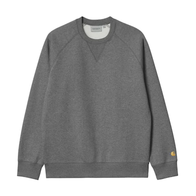 Carhartt WIP Chase Heavyweight Crewneck Sweatshirt Dark Gray FW24 SS24 I033660-00C-XX