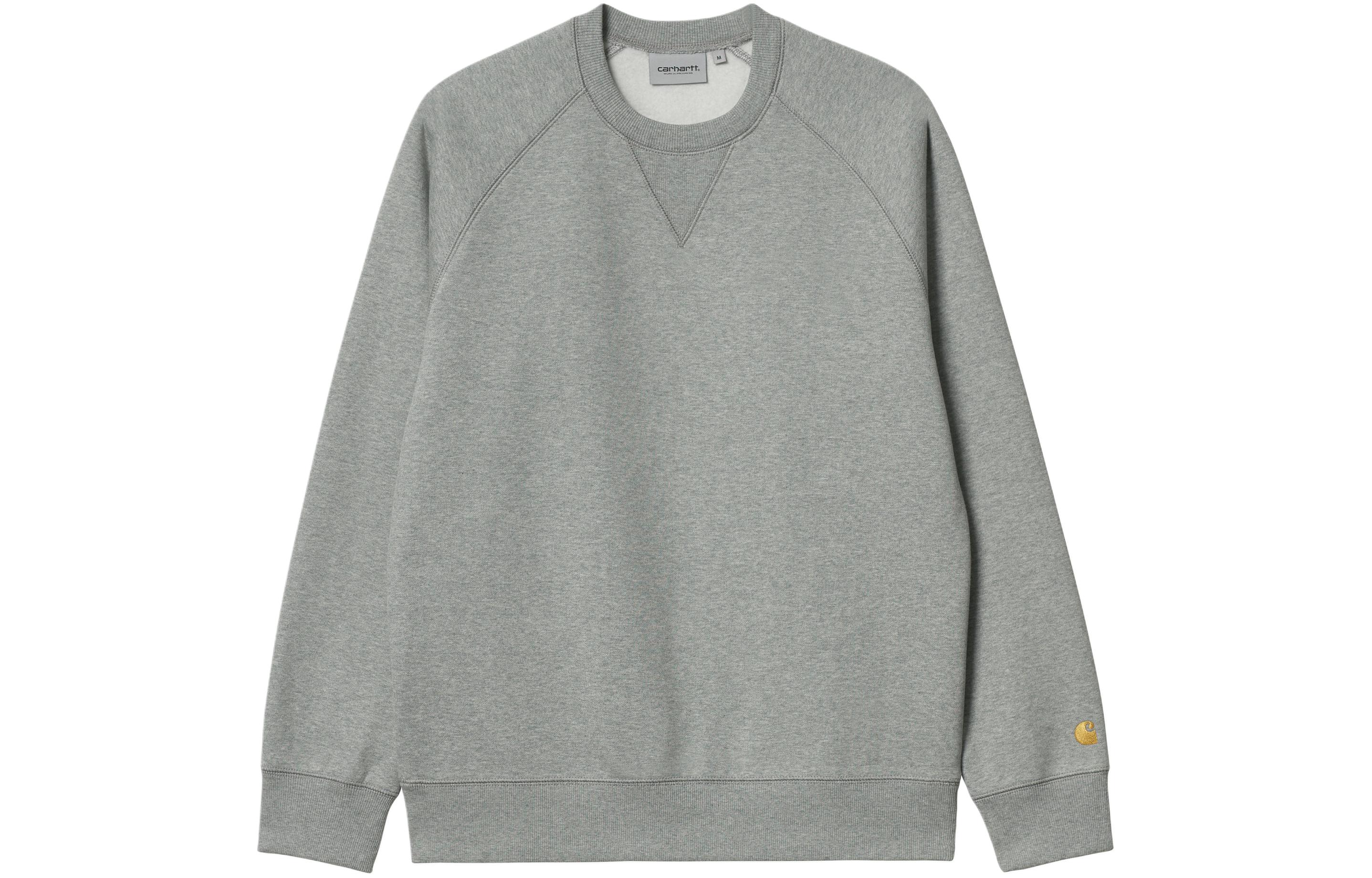 Carhartt WIP Chase Heavyweight Crewneck Sweatshirt Grey - Long Sleeve I033660-00M-XX