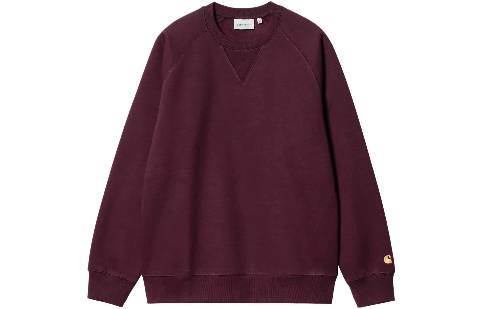 Carhartt WIP Chase Purple Crewneck Long-Sleeve Sweatshirt I026383-1QY-XX