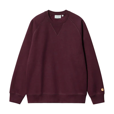 Carhartt WIP Chase Purple Crewneck Long-Sleeve Sweatshirt I026383-1QY-XX