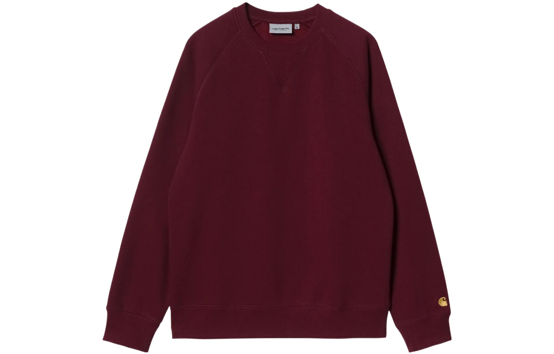 Carhartt WIP Chase Sweatshirt Jam Red Crewneck Long Sleeve I026383-0HN-XX