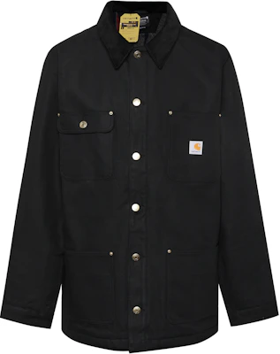 Carhartt WIP Chore Coat Loose Fit Blanket Lined Michigan Duck Jacket for Men 103825 Order Carhartt WIP Chore Coat Loose Fit Blanket Lined Michigan Duck Jacket for Men 103825