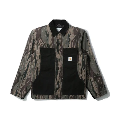 Carhartt WIP Colorblock Logo Patch Collared Jacket Multicolor CHXJK029769CH-MLX