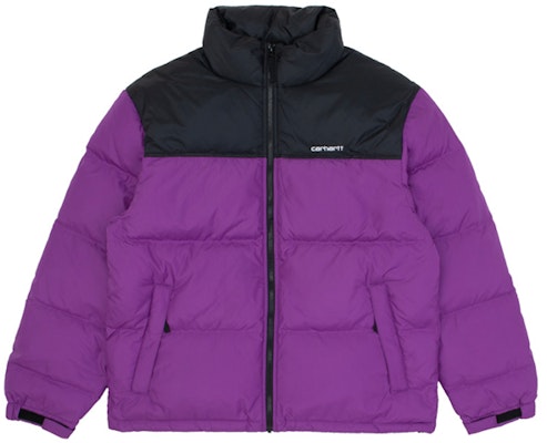 Carhartt WIP 拼色絎縫羽絨外套 冬季紫色 CHXDNA192002D-PPX Lookbook Carhartt WIP 拼色絎縫羽絨外套 冬季紫色 CHXDNA192002D-PPX