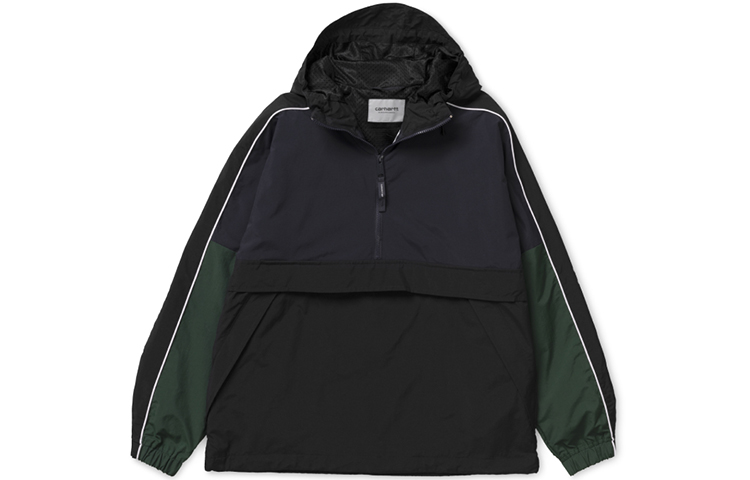 Carhartt WIP Contrast Panel Hooded Jacket Navy Blue CHXJKI26071XC-NYB