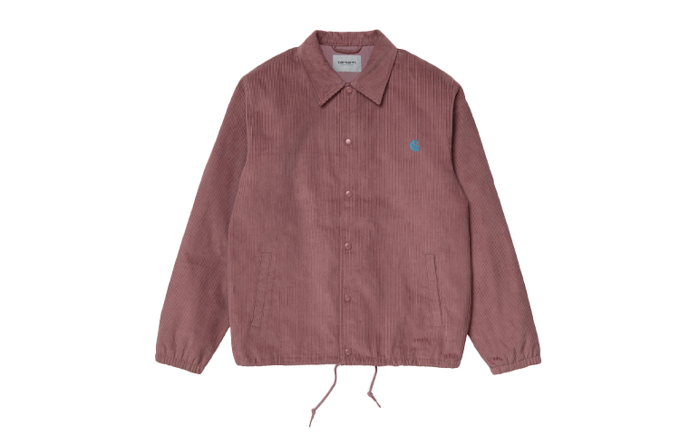 Carhartt WIP Corduroy Coach Jacket Purple Red I028736-0AE-90