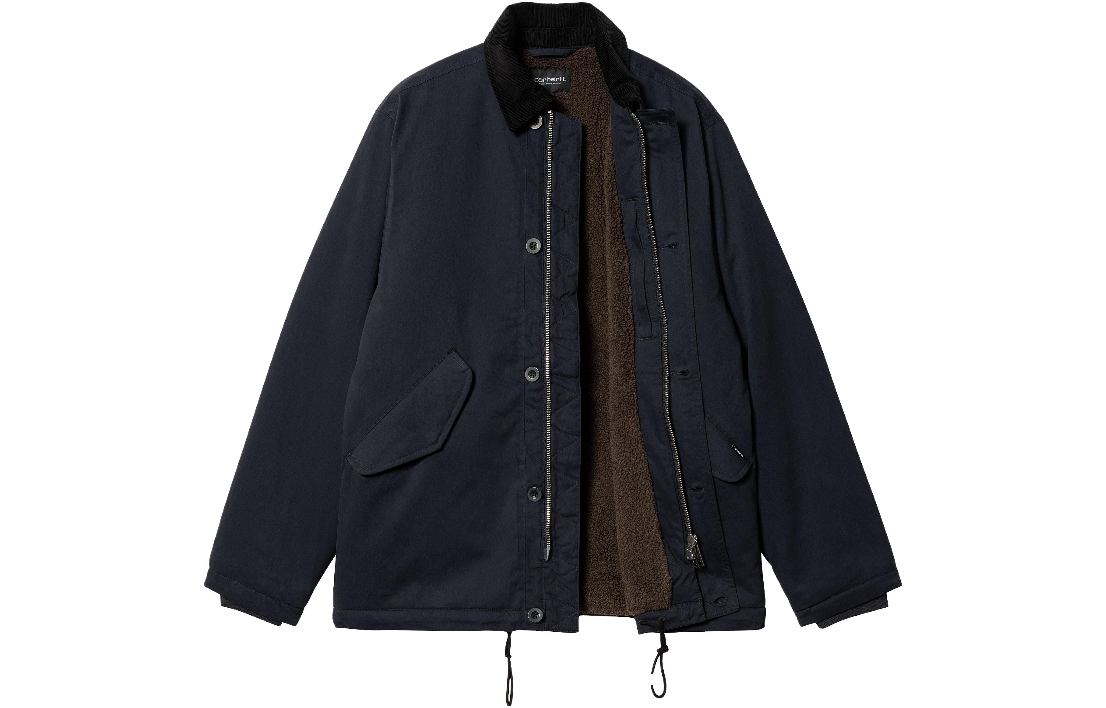 Carhartt WIP Corduroy Collar Jacket with Flap Pockets Adjustable Fit I032246-0DI-XX 圖 4