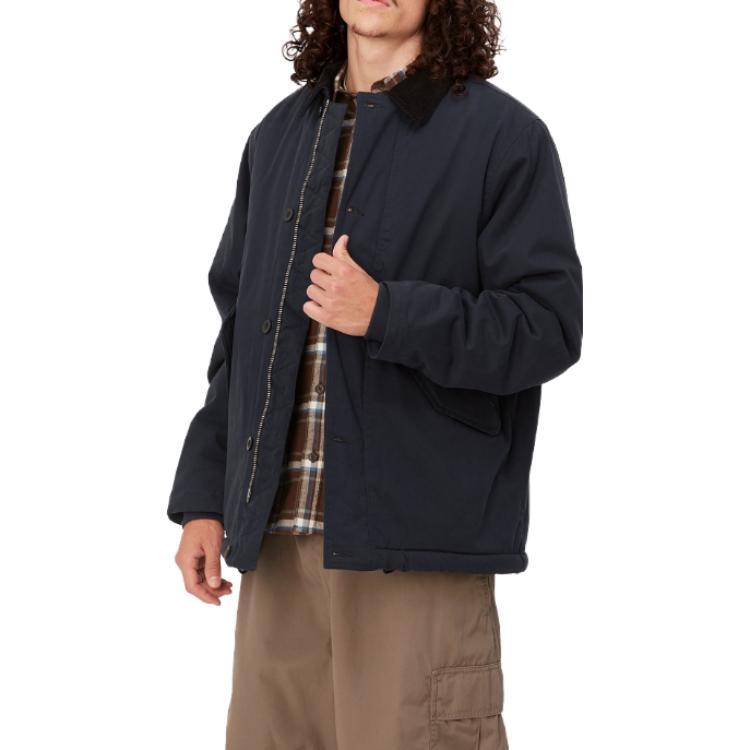 Carhartt WIP Corduroy Collar Jacket with Flap Pockets Adjustable Fit I032246-0DI-XX 圖 7