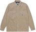 Buy Carhartt WIP Corduroy Shirt Jacket Denim Outerwear Light Brown I028827-G1-00