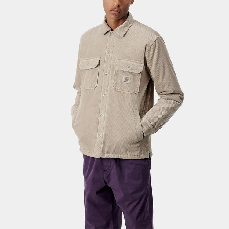 Purchase Carhartt WIP Corduroy Shirt Jacket Denim Outerwear Light Brown I028827-G1-00