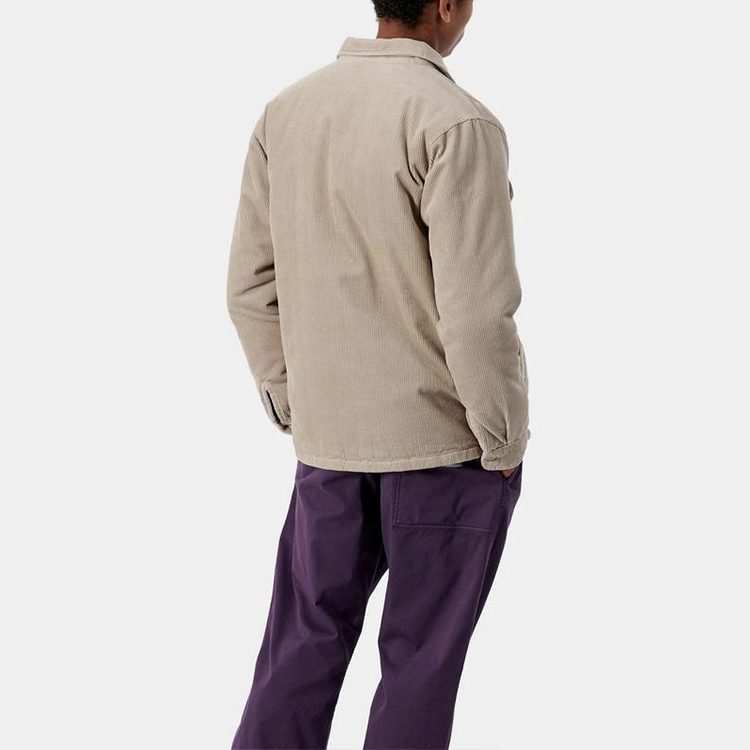 Details for Carhartt WIP Corduroy Shirt Jacket Denim Outerwear Light Brown I028827-G1-00