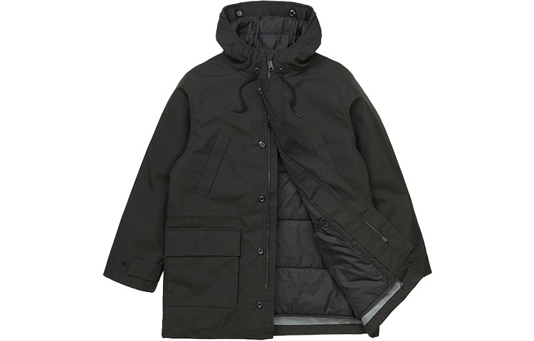 Carhartt WIP Cotton Zip-Up Hoodie Parka Jacket Black I029455-26-XX 圖 4