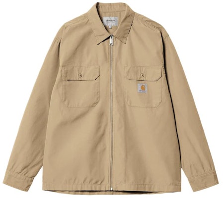 Carhartt WIP Craft Zip Shirt Long Sleeve Khaki Casual Shirt. I032962-1YA-02 Buy Carhartt WIP Craft Zip Shirt Long Sleeve Khaki Casual Shirt. I032962-1YA-02