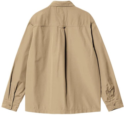 Carhartt WIP Craft Zip Shirt Long Sleeve Khaki Casual Shirt. I032962-1YA-02 Lookbook Carhartt WIP Craft Zip Shirt Long Sleeve Khaki Casual Shirt. I032962-1YA-02