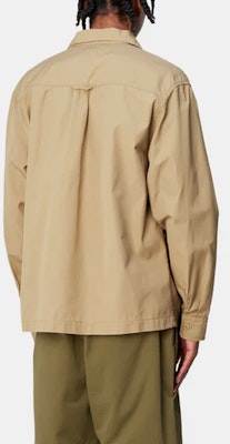 Carhartt WIP Craft Zip Shirt Long Sleeve Khaki Casual Shirt. I032962-1YA-02 Details for Carhartt WIP Craft Zip Shirt Long Sleeve Khaki Casual Shirt. I032962-1YA-02