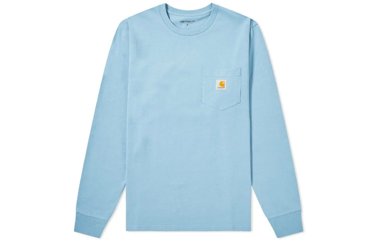 Carhartt WIP Crewneck Pocket Long Sleeve Sweatshirt Blue I02209-42-55