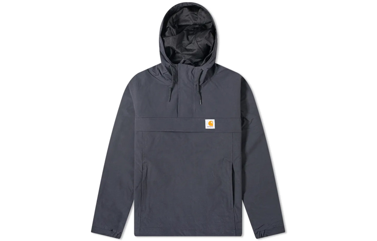Carhartt WIP Deep Navy Zip Hooded Pullover Jacket I027782-1C-00