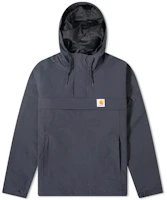 Carhartt WIP Deep Navy Zip Hooded Pullover Jacket I027782-1C-00 Carhartt WIP Deep Navy Zip Hooded Pullover Jacket I027782-1C-00