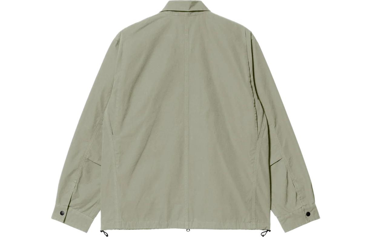 Carhartt WIP Detour Editorial Logo Straight-Cut Long Sleeve Jacket Light Green Men I031473-1CT-XX 圖 3