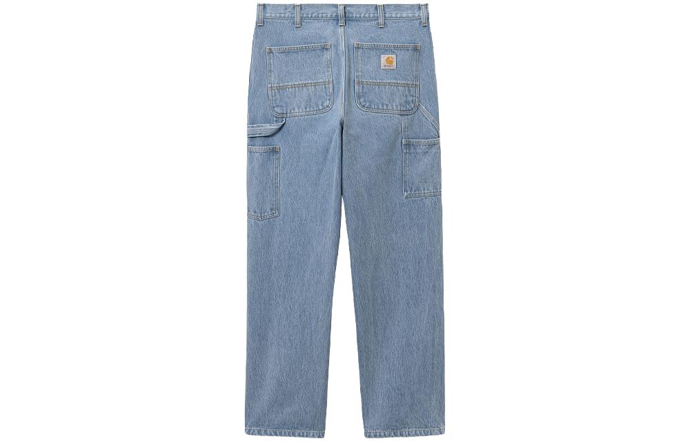 Lookbook カーハート WIP デツアー SS23 リラックスフィット デニムジーンズ ライトブルー メンズ. I032024-01-12