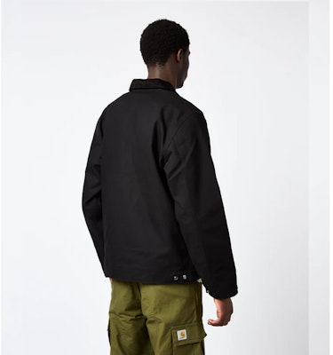 Chaqueta Carhartt WIP Detroit Negra - Retrocoderón con Forro de Nylon. I015264-00E-01 Details for Chaqueta Carhartt WIP Detroit Negra - Retrocoderón con Forro de Nylon. I015264-00E-01