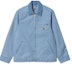 Buy Carhartt WIP Detroit Jacket Light Blue Corduroy Collar Canvas Workwear Style. I026467-1HF-FH