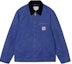 Order Carhartt WIP Detroit Jacket Blue - Zip-Up Collared Oversized Outerwear. I031947-1F6-02