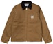 Order Carhartt WIP Detroit Jacket Coklat Retro Vintage Jaket Kerja Kapas. I028424-00S-01
