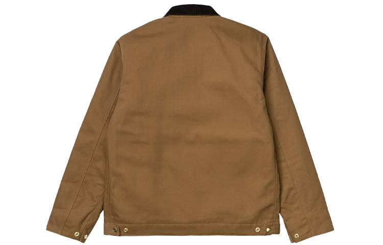 Shop Carhartt WIP Detroit Jacket Coklat Retro Vintage Jaket Kerja Kapas. I028424-00S-01