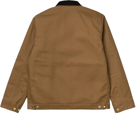 Carhartt WIP Detroit Jacket Coklat Retro Vintage Jaket Kerja Kapas. I028424-00S-01 Shop Carhartt WIP Detroit Jacket Coklat Retro Vintage Jaket Kerja Kapas. I028424-00S-01