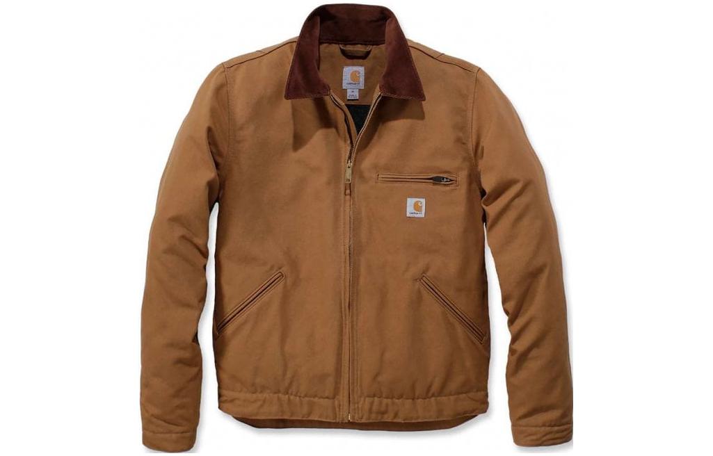 Order Carhartt WIP Detroit Jacket Classic Canvas Blanket Lined Workwear Coat 103828