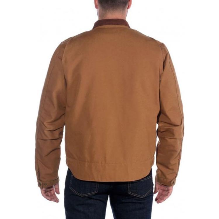 Details for Carhartt WIP Detroit Jacket Classic Canvas Blanket Lined Workwear Coat 103828