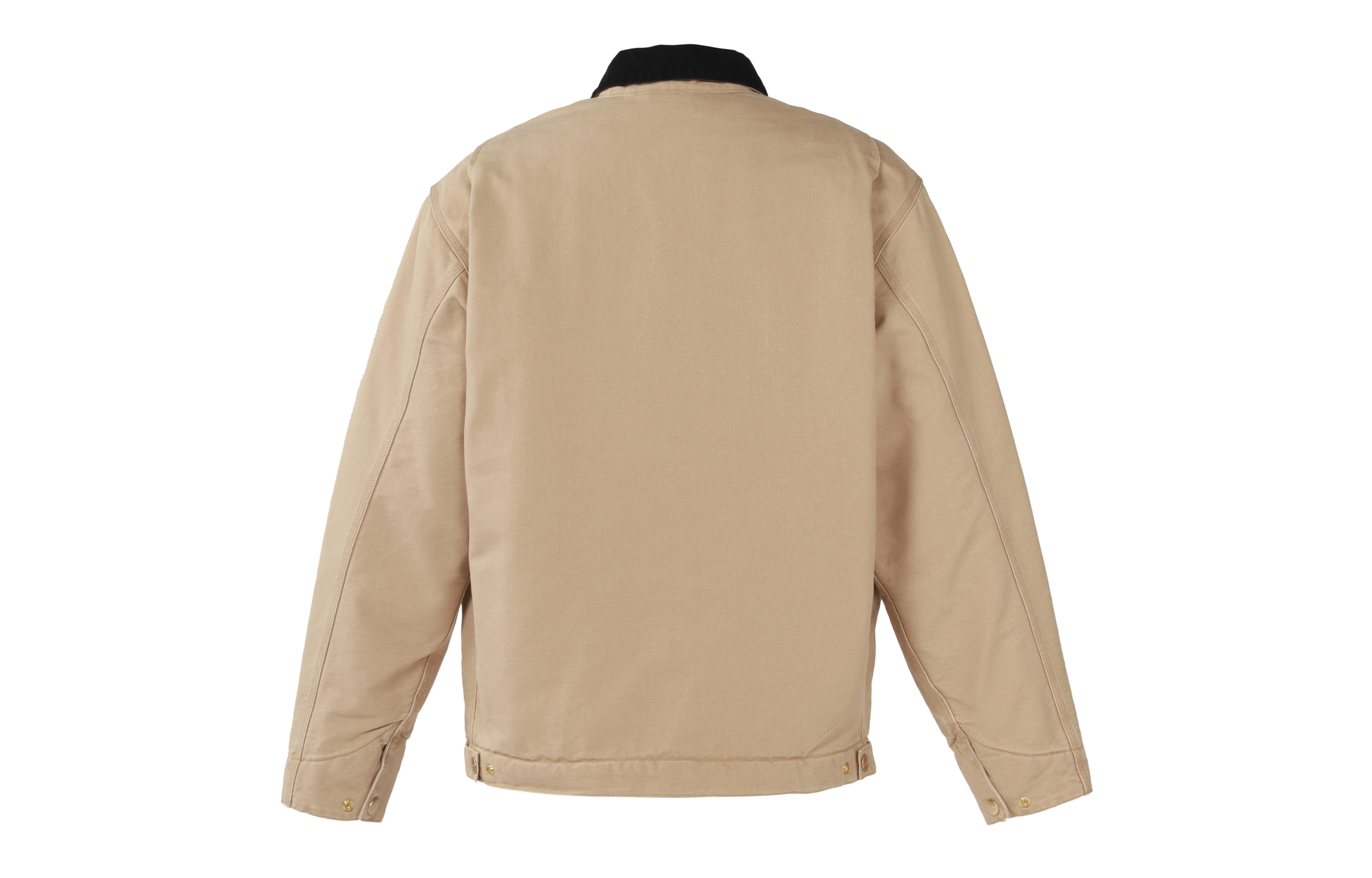 Lookbook Carhartt WIP Jaket Detroit Kerah Corduroy Coklat Vintage Workwear. I027358-0IA3K