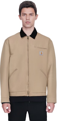 Carhartt WIP Jaket Detroit Kerah Corduroy Coklat Vintage Workwear. I027358-0IA3K Shop Carhartt WIP Jaket Detroit Kerah Corduroy Coklat Vintage Workwear. I027358-0IA3K