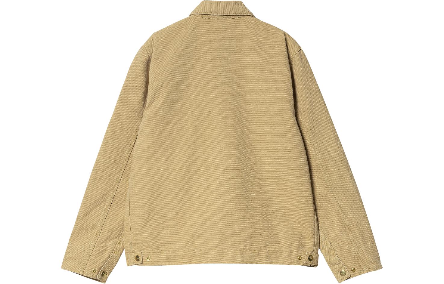 Lookbook Carhartt WIP Detroit Jaket Khaki - Jaket Kolar Korduroi Retro Unisex. I032940-25B-3K
